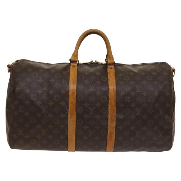 LOUIS VUITTON Monogram Keepall Bandouliere 55 Boston Bag M41414 - Picture 2 of 16